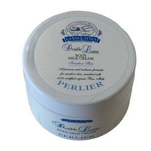 Perlier Lavia Lattea Double Latte Body Milk Cream 6.7 fl oz New Sealed